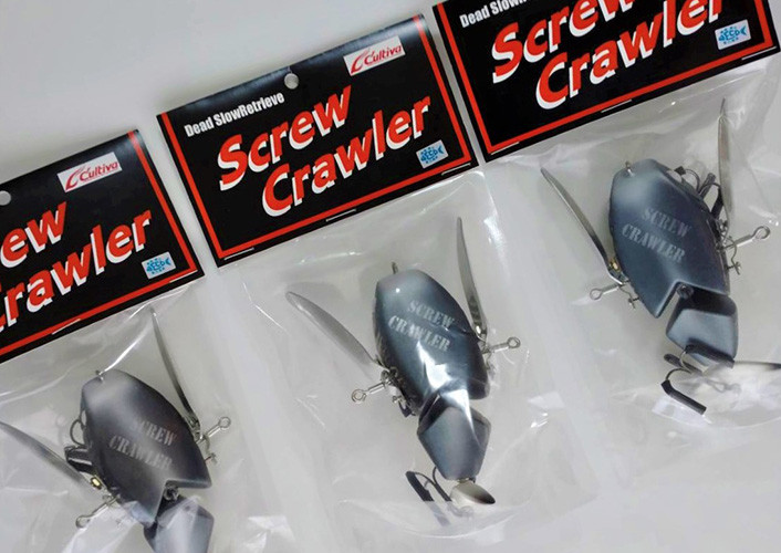 ATTIC SCREW CRAWLER hand made topwater arrived