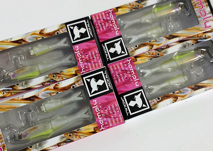 Jackall HAMPLY, Fish Arrow GLIDE JACK arrived