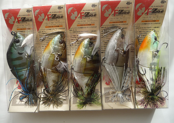 Imakatsu I-ROLLER70SS/ZINX MINI SUPER BLADE "Shell Blade", Valleyhill BOOGIE BACK, TH Tackle FLOATING JOINT ZOE arrived