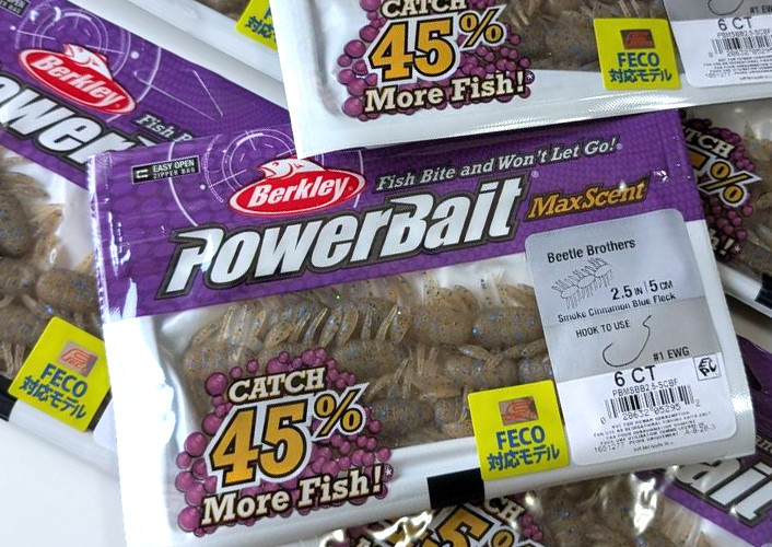 Berkley Japan BEETLE BROTHERS 2.5, Deps BECKON CRAW 3.5 added!