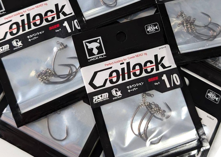 Jackall COILOCK HOOK for Cover Wacky Rig added!