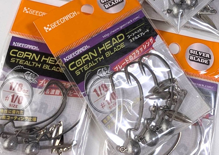GEECRACK CORN HEAD STEALTH BLADE, ISSEI x Little Jack HERA VIBE 65S added!
