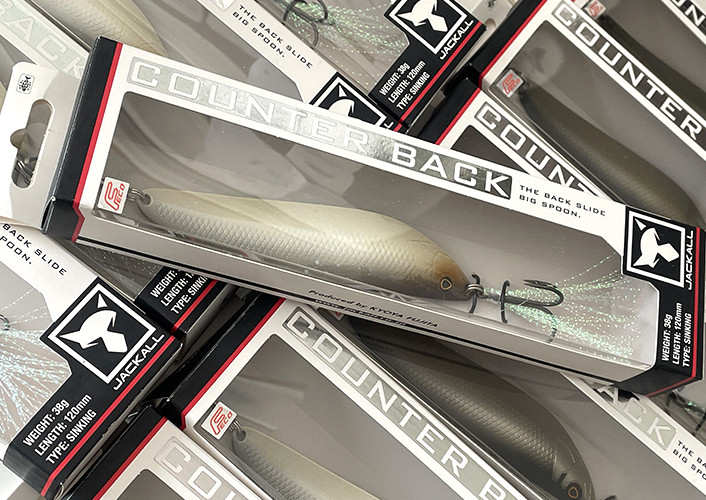 Jackall COUNTERBACK Back Slide Big Spoon back in stock!