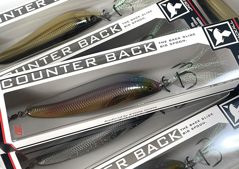 Jackall COUNTERBACK Back Slide Big Spoon added!