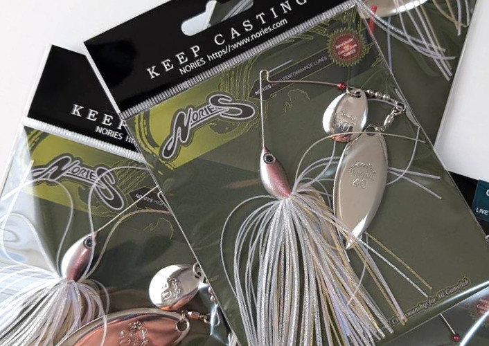 Nories CRYSTAL S 3/8 oz Spinnerbait added!