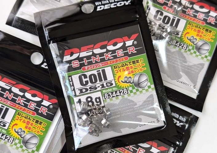 DECOY SINKER TYPE COIL, Jackall SUPER BREAK BLADE FINE 1/4 oz Compact Bladed Jig added!