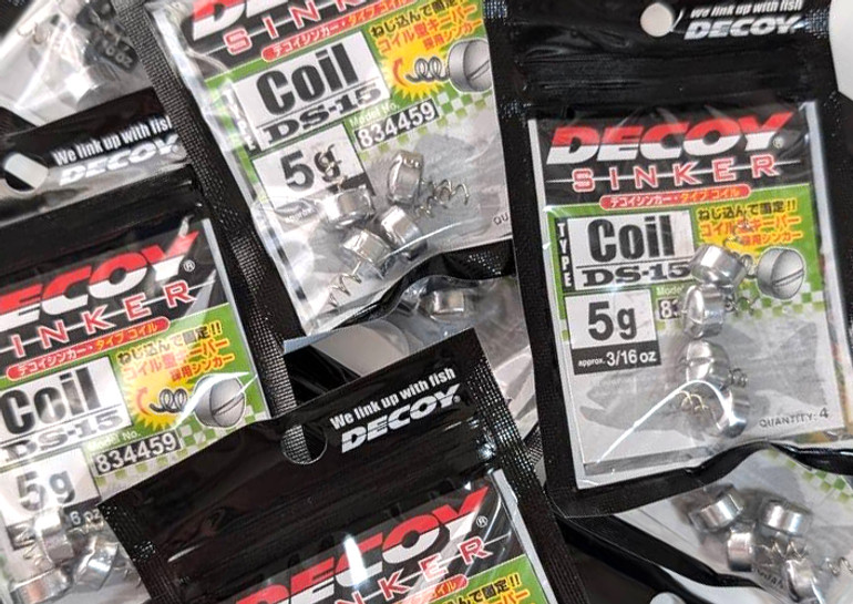 DECOY SINKER TYPE COIL, Deps SPINY CRAW 3.5/4 added!