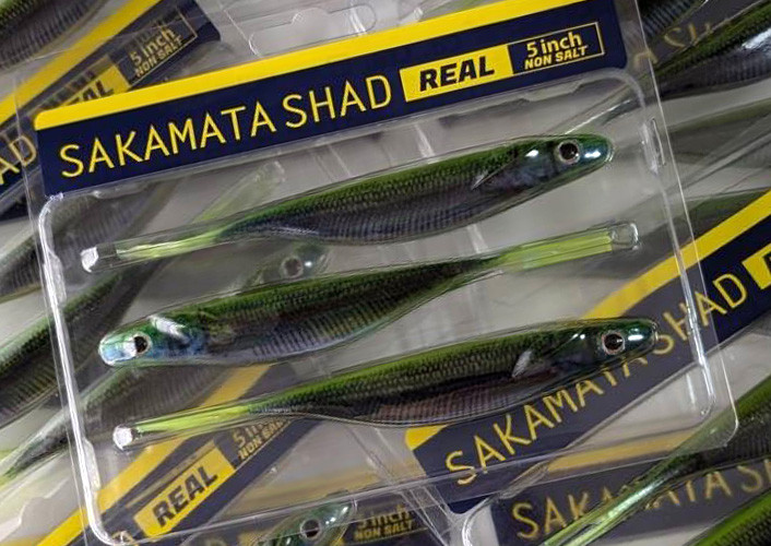 Deps SAKAMATA SHAD 5 REAL Non Salt, Jackall TN70 "Full Tungsten" added!