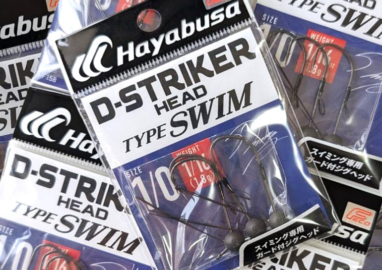 Hayabusa D-STRIKER HEAD Type Swim, Nogales LOOP MOSQUITO Hook added!