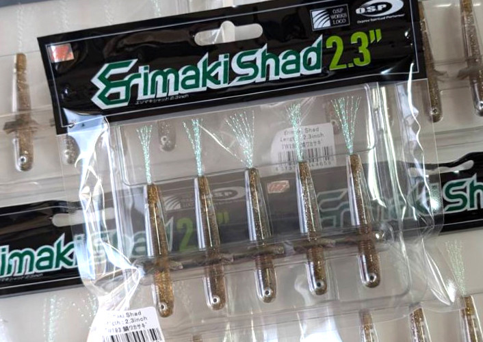 OSP ERIMAKI SHAD 2.3, Gamakatsu THEORIZE HANGER FC-L/THEORIZE HANGER FC-M, DECOY SINKER TYPE COIL added!