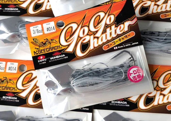 GEECRACK GOGO CHATTER 3/8oz/1/4oz added!