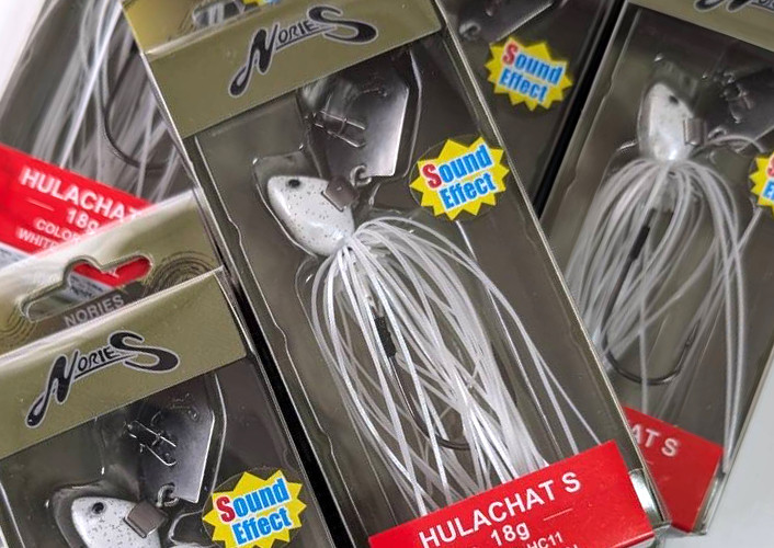 Nories HULACHAT S Snagless Bladed Jig with Sound 18g (5/8oz) added!