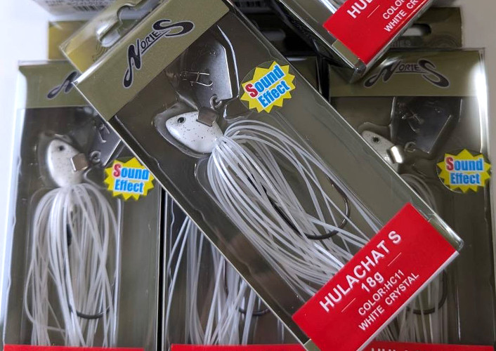 Nories HULACHAT S Snagless Bladed Jig with Sound 18g (5/8oz) added!