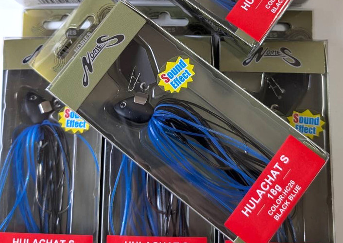Nories HULACHAT S Snagless Bladed Jig with Sound 18g (5/8oz) added!