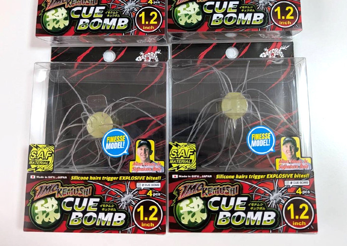 GEECRACK IMO KEMUSHI QUE BOMB 1.2 FINESSE, Hayabusa D-STRIKER HEAD Type Swim added!