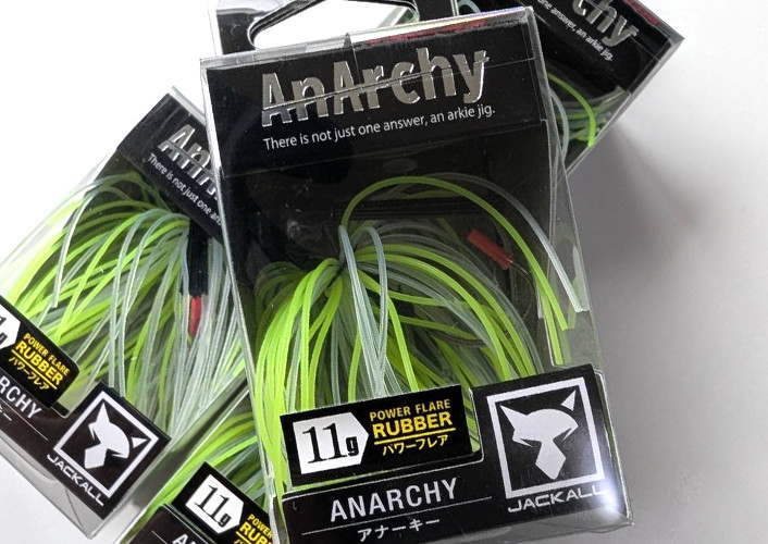 Jackall ANARCHY JIG "POWER FLARE" 11g added!