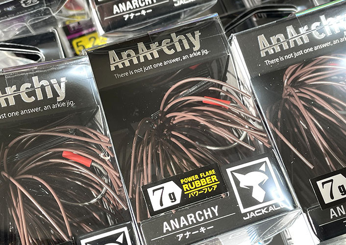 Jackall ANARCHY JIG "POWER FLARE" 7g/9g added!