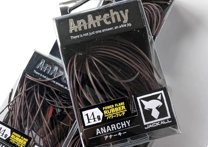 Jackall ANARCHY JIG "POWER FLARE" 14g added!