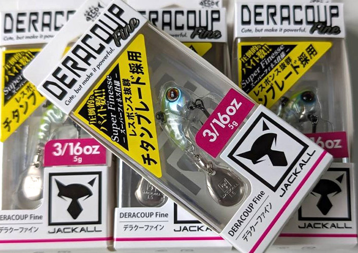 Jackall DERACOUP FINE 3/16 oz added!