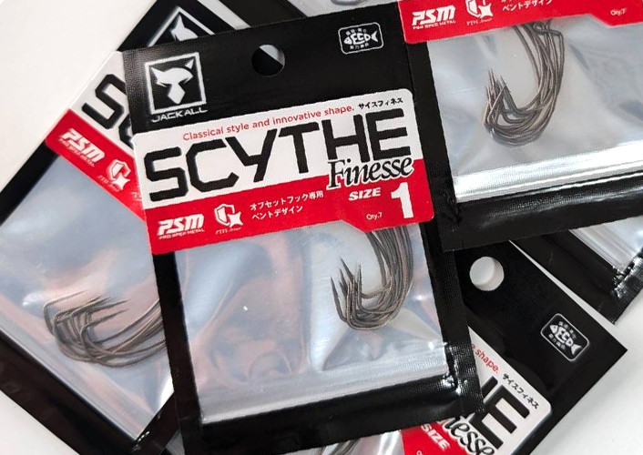 Jackall SCYTHE FINESSE HOOK added!