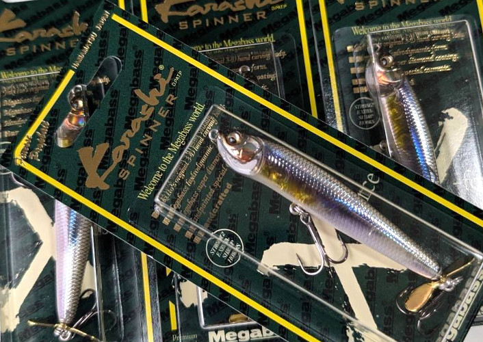 Megabass KARASHI SPINNER added!