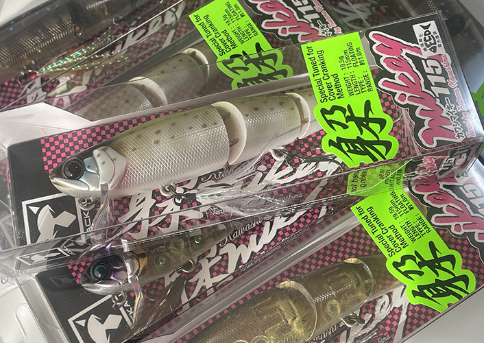 Jackall KAWASHI MIKEY 115 /KLUBER SF, ISSEI DANNY 2.8 added!