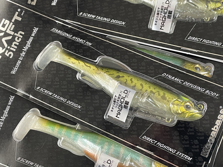Megabass MAGDRAFT 5, Geecrack BIG BASS ENERGY added!