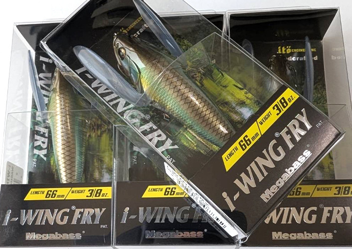 Megabass I-WING FRY added!