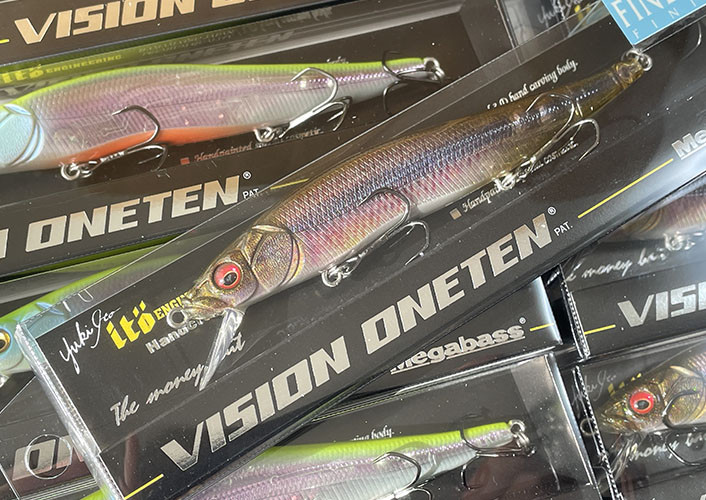Megabass VISION ONETEN added!