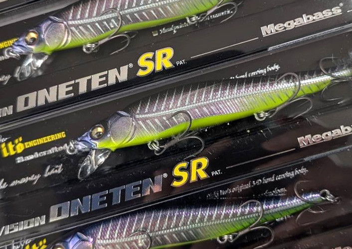 Megabass VISION ONETEN SR added!