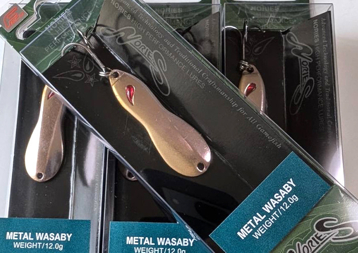 Nories METAL WASABY 12g, Deps SAKAMATA SHAD 4 added!