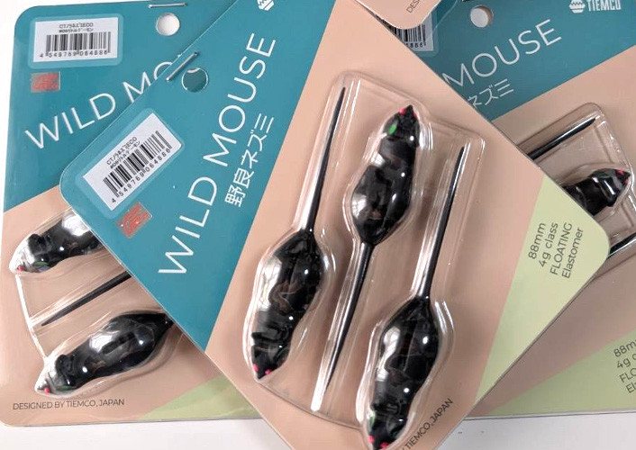 TIEMCO NORA NEZUMI (Wild Mouse) Top Water Bait added!