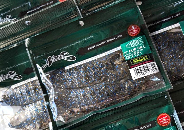 Nories FLIP GILL 5, Fish Arrow FLASH-J SPIN ELASTOMER 3 added!