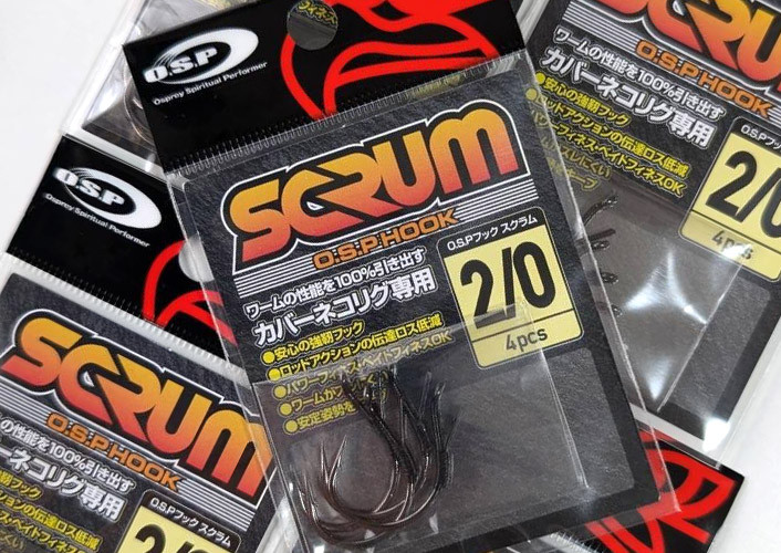 OSP SCRUM Cover Wacky Hook/METAL BLADE JIG 1/4 oz added!