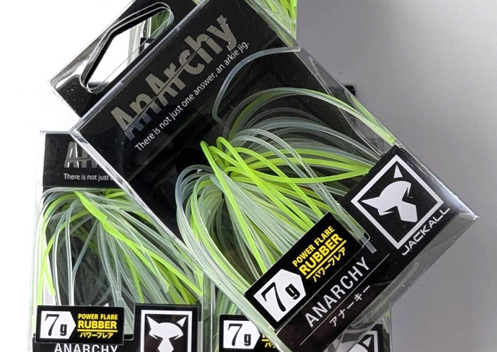Jackall ANARCHY JIG "POWER FLARE" 7g added!