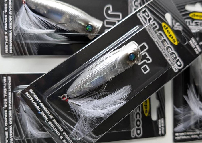 Deps PULSECOD Jr/MT. WAKE Wake Bait added!