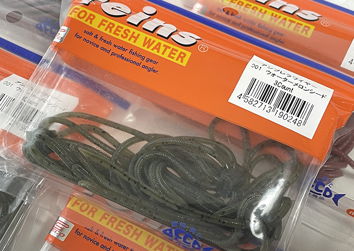 Reins UMBRELLA WIRE, Jackall SLICK BAIT, Nories LAYDOWN MINNOW 110 MID F/110 MID HF added!