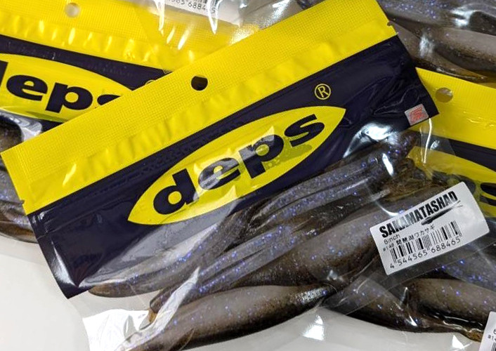 Deps SAKAMATA SHAD 6, Issei GILL FLAT, HIDEUP STAGGER WIDE TWIN TAIL 4 added!