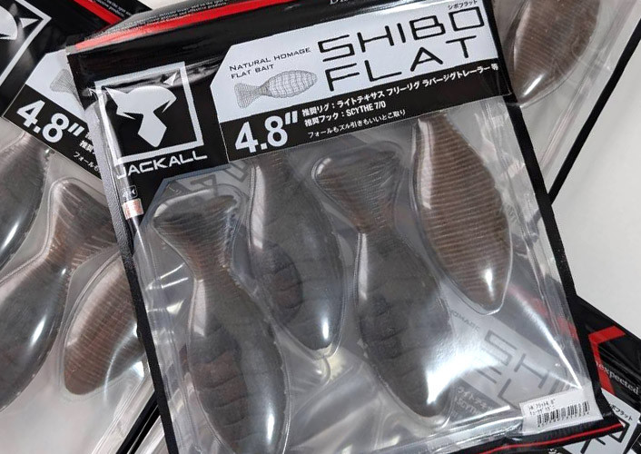 Jackall SHIBO FLAT 4.8 added!