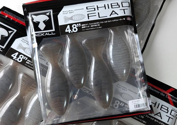 Jackall SHIBO FLAT 4.8 added!