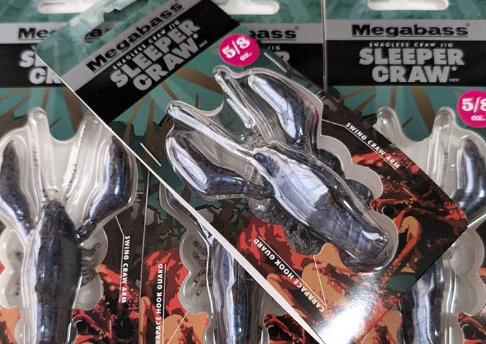 Megabass SLEEPER CRAW/DOG-X JR COAYU added!