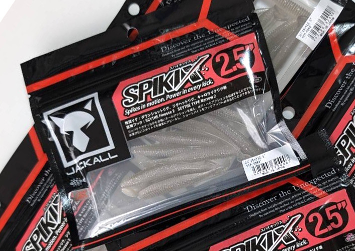 Jackall SPIKIX 2.5 added!