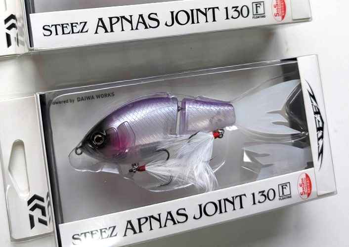 Daiwa STEEZ APNAS JOINT 130F, Issei USS ULTRA SLIP SINKER arrived!