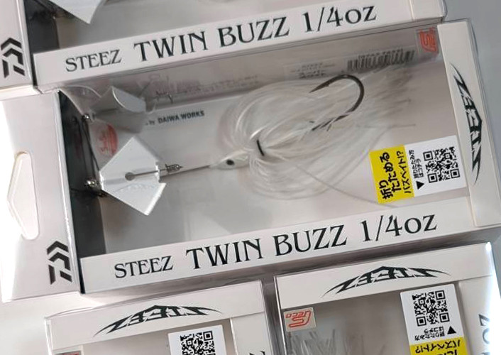 DAIWA STEEZ TWIN BUZZ 1/4 oz added!