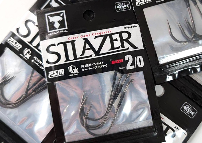 Jackall STLAZER HOOK added!