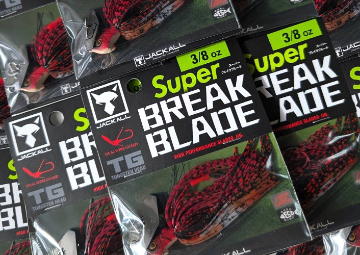 Jackall SUPER BREAK BLADE 3/8oz/SUPER BREAK BLADE FINE 1/4oz, Ryugi VESPA MONO GUARD G2 #1 Finesse Jig Head added!