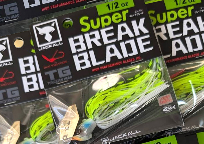Jackall SUPER BREAK BLADE 1/2oz/3/8oz/SUPER BREAK BLADE FINE 1/8oz added!