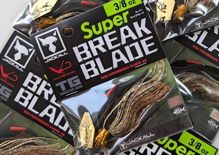 Jackall SUPER BREAK BLADE 3/8 added!