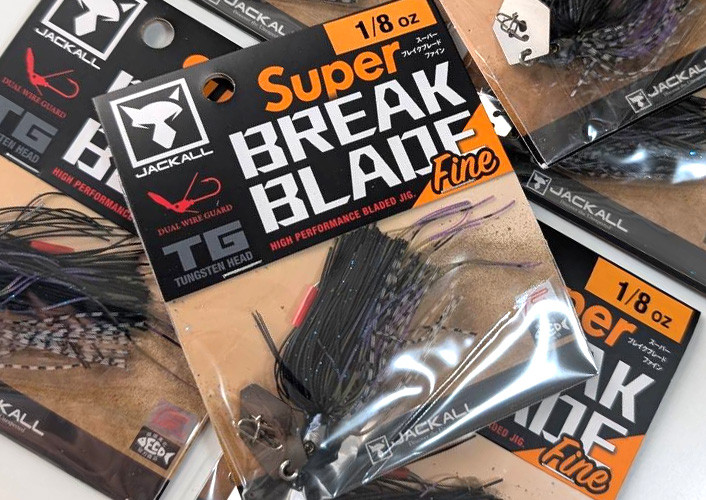 Jackall SUPER BREAK BLADE FINE 1/8 oz Compact Bladed Jig added!