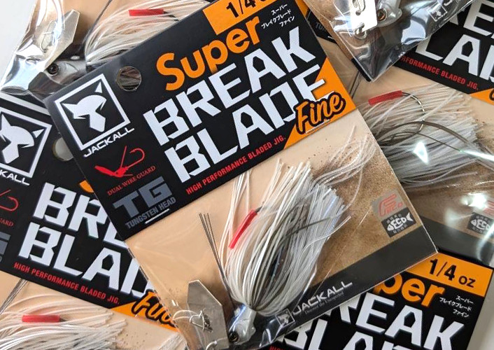 Jackall SUPER BREAK BLADE FINE 1/4 oz Compact Bladed Jig added!